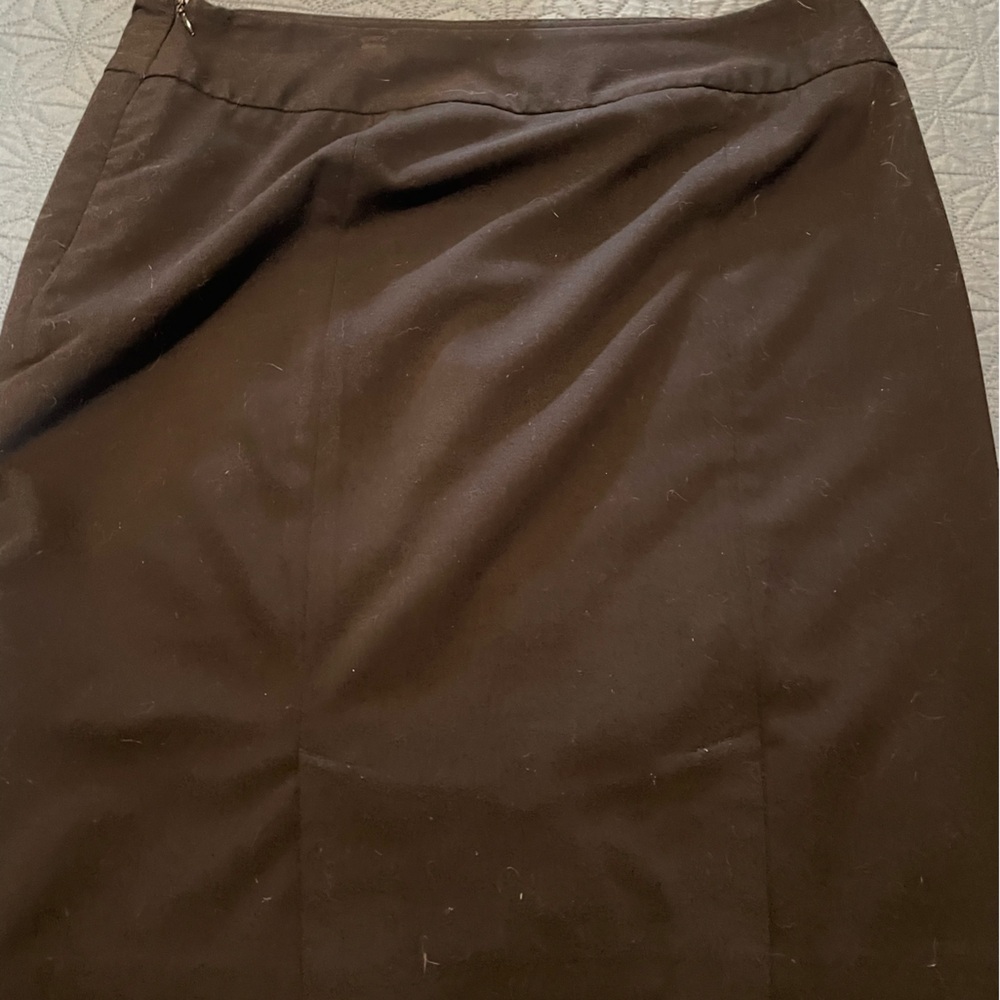 Liz Claiborne Collection Black Below Knee Pencil Skirt 12
